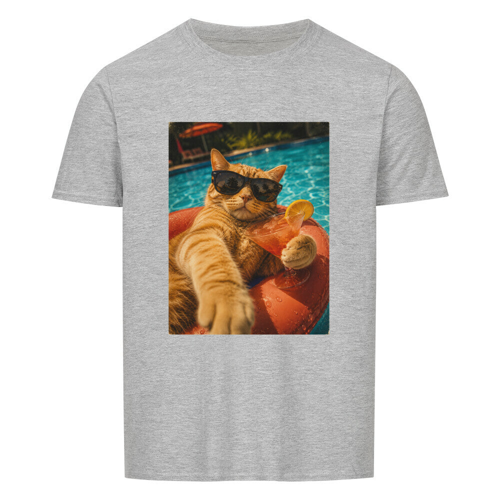 Chill Cat Summer Basic Shirt Unisex