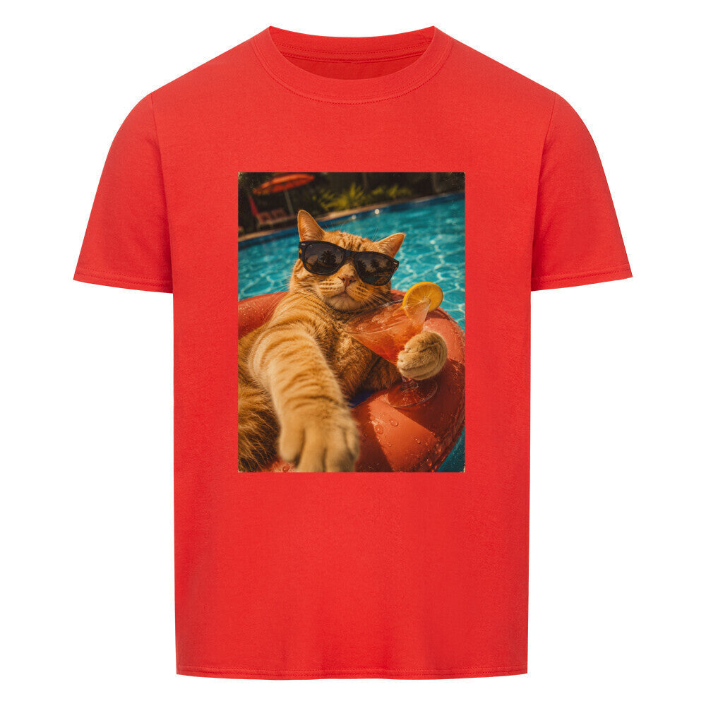 Chill Cat Summer Basic Shirt Unisex