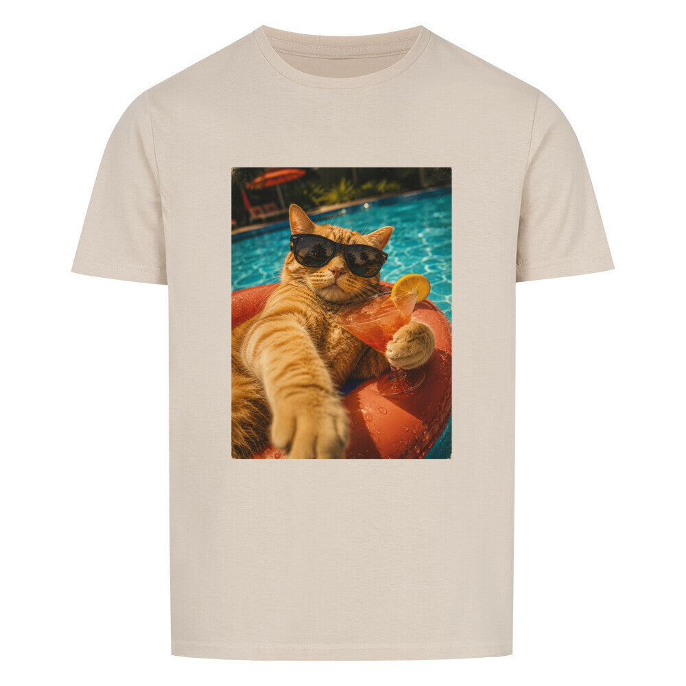 Chill Cat Summer Basic Shirt Unisex