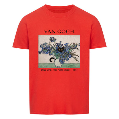 Vase With Irises Basic Shirt Unisex