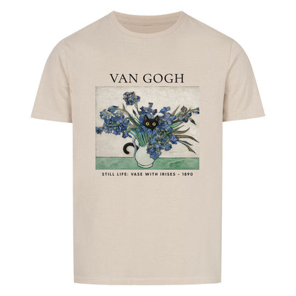 Vase With Irises Basic Shirt Unisex