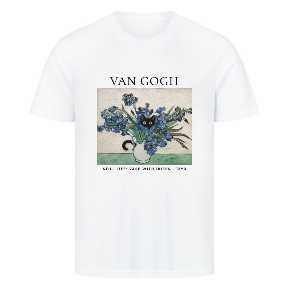 Vase With Irises T-Shirt