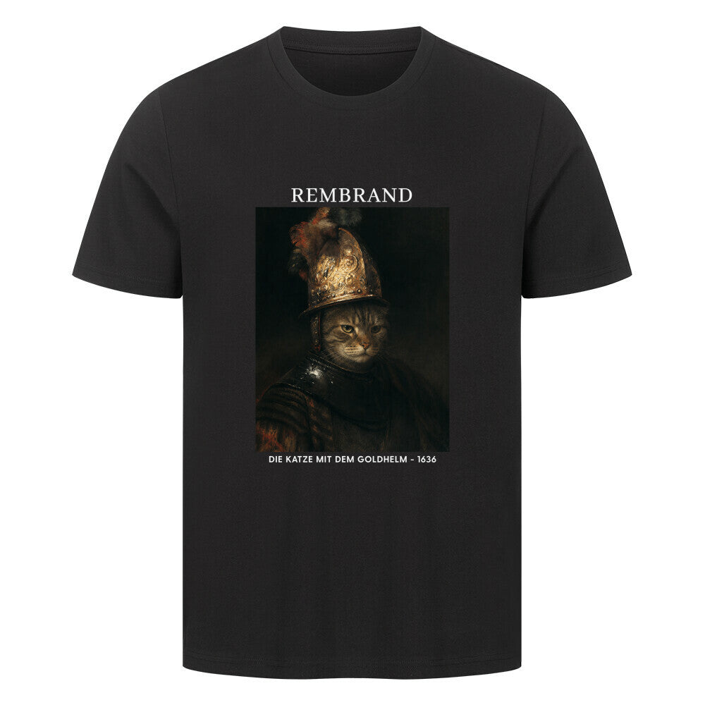 Die Katze mit dem Goldhelm T-Shirt