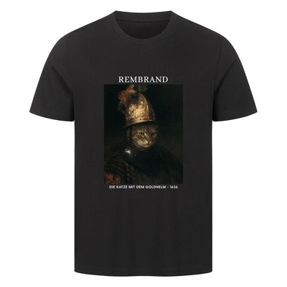 Die Katze mit dem Goldhelm T-Shirt