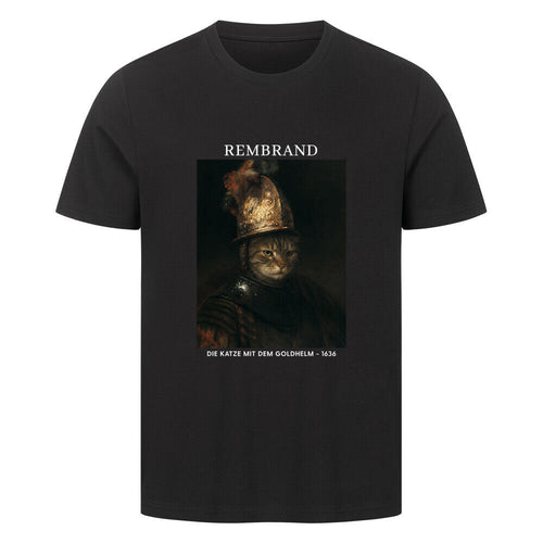 Die Katze mit dem Goldhelm T-Shirt
