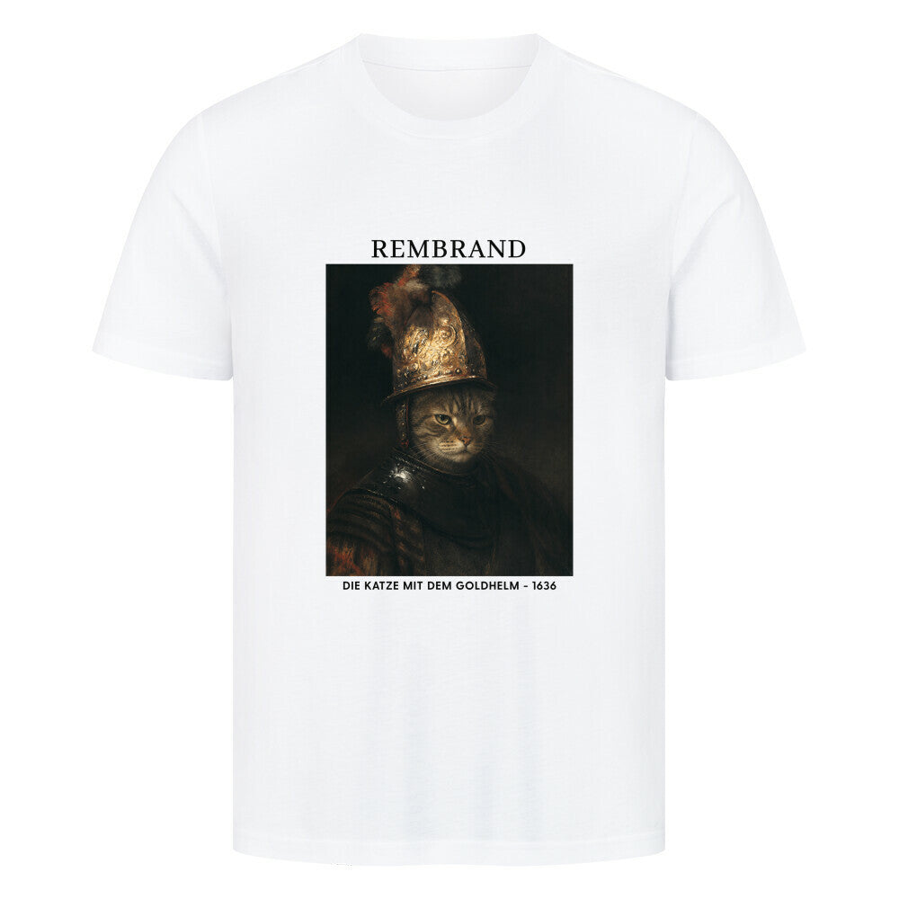 Die Katze mit dem Goldhelm T-Shirt