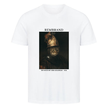 Die Katze mit dem Goldhelm T-Shirt