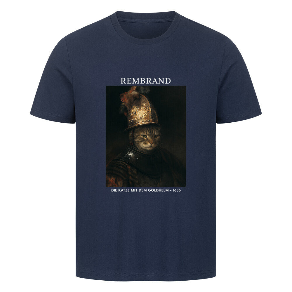 Die Katze mit dem Goldhelm T-Shirt