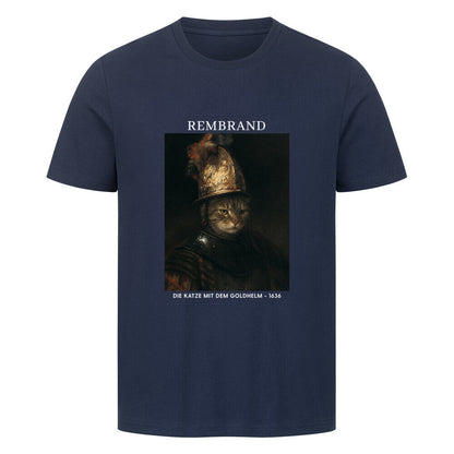 Die Katze mit dem Goldhelm T-Shirt