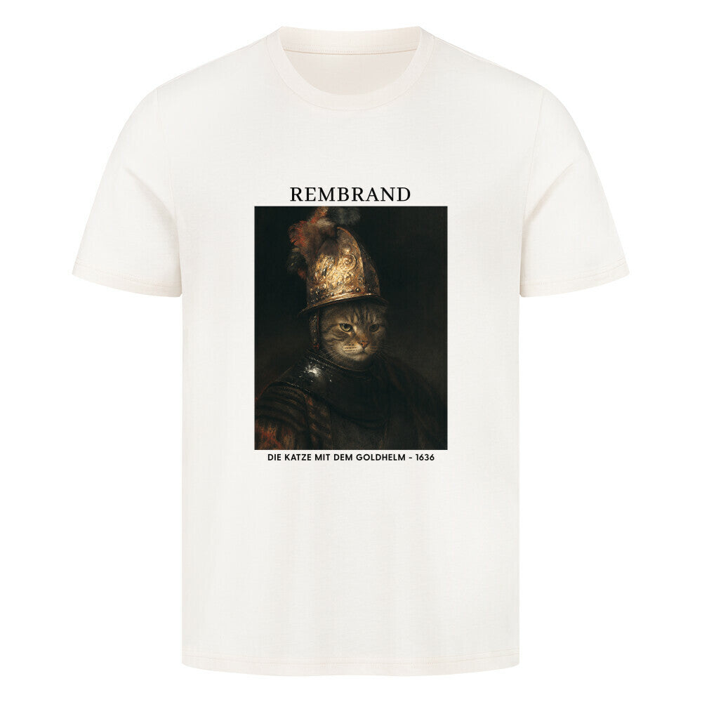 Die Katze mit dem Goldhelm T-Shirt