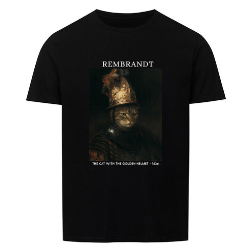 The Cat With The Golden Helmet Basic Shirt Unisex