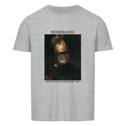 The Cat With The Golden Helmet Basic Shirt Unisex