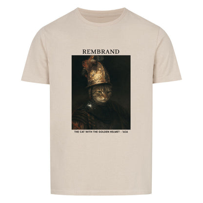 The Cat With The Golden Helmet Basic Shirt Unisex