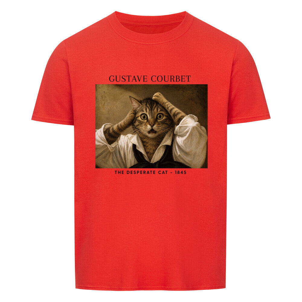 The Desperate Cat Basic Shirt Unisex