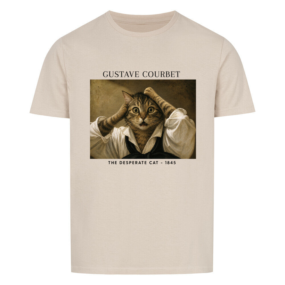 The Desperate Cat Basic Shirt Unisex