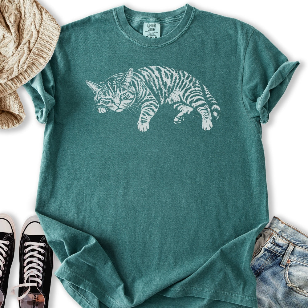 Resting Tabby Relaxed Tee