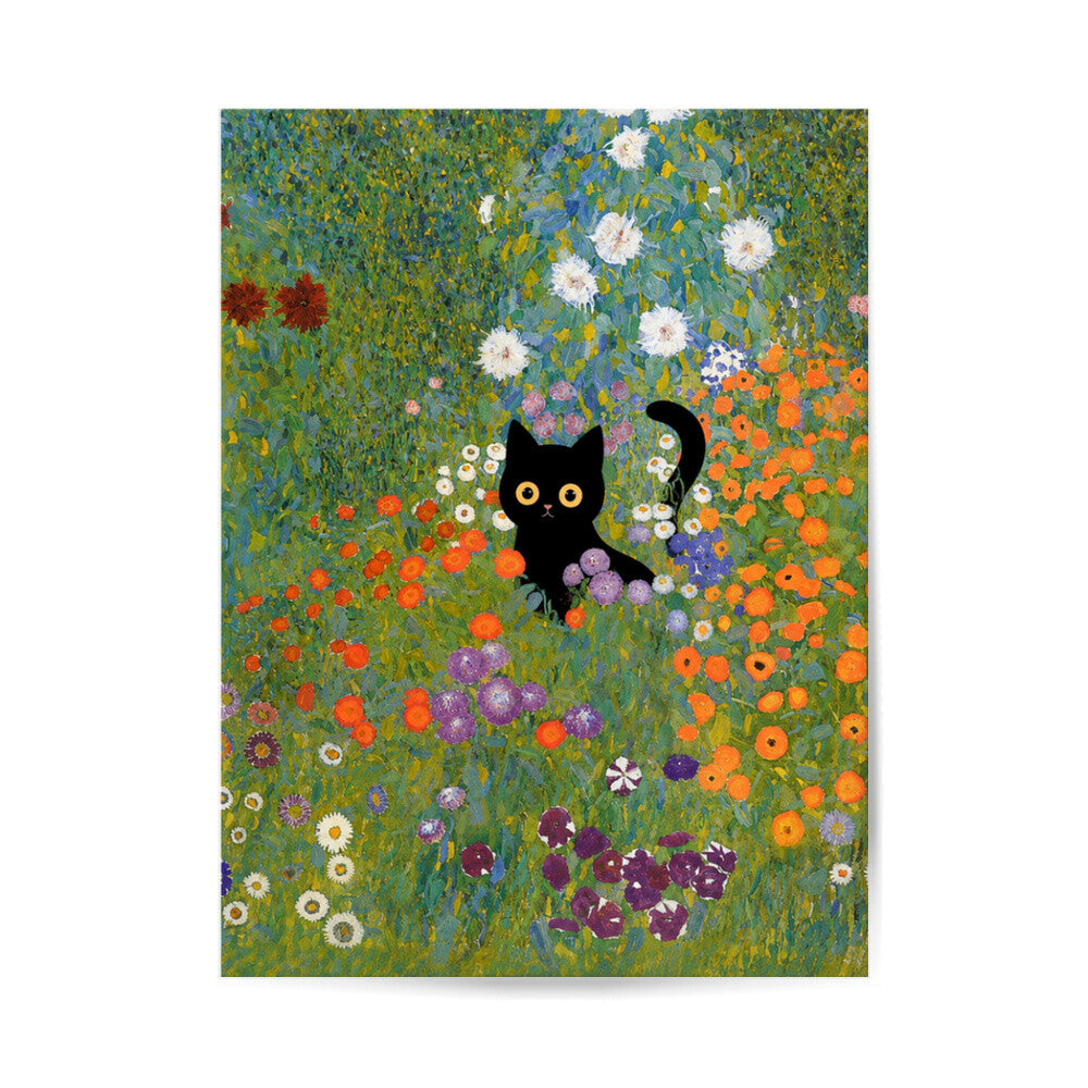 Cottage Garden Poster 3:4 Unframed