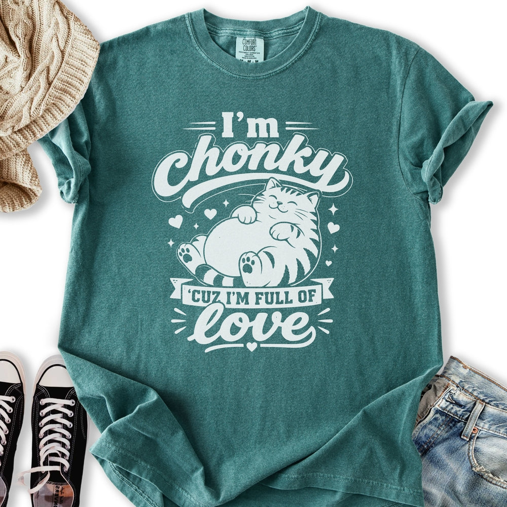 Love Chonky Cat Relaxed Tee