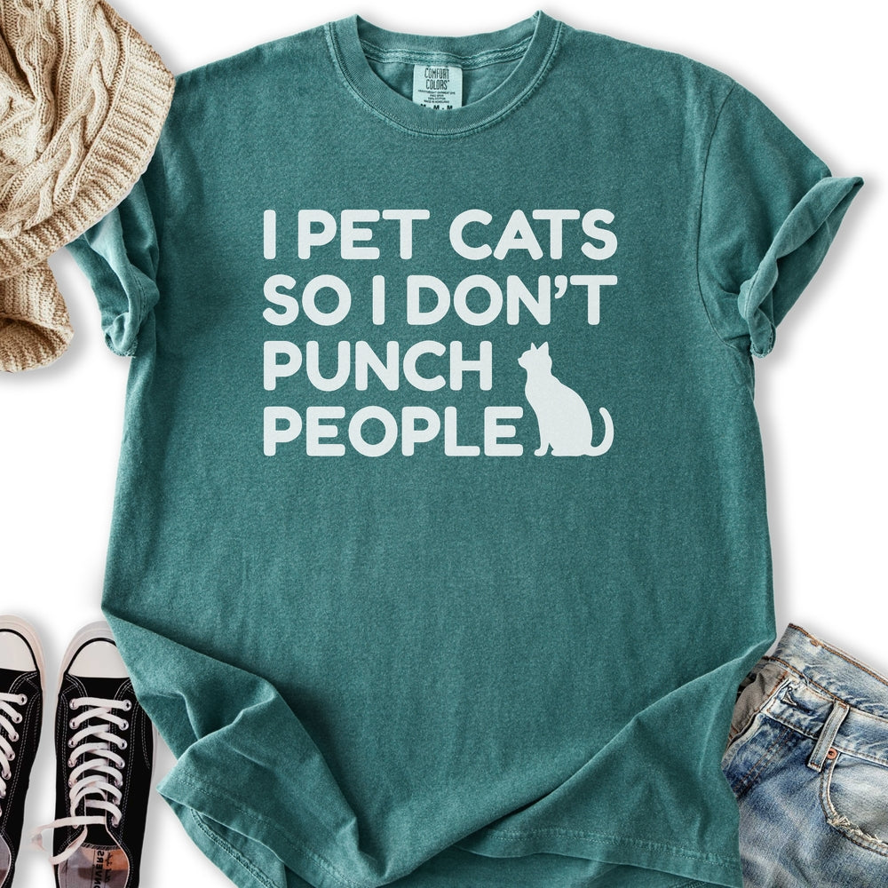 So I Don't Punch People Relaxed Tee