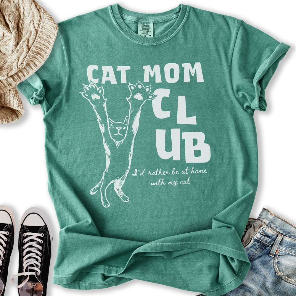 Cat Mom Club II Relaxed Tee