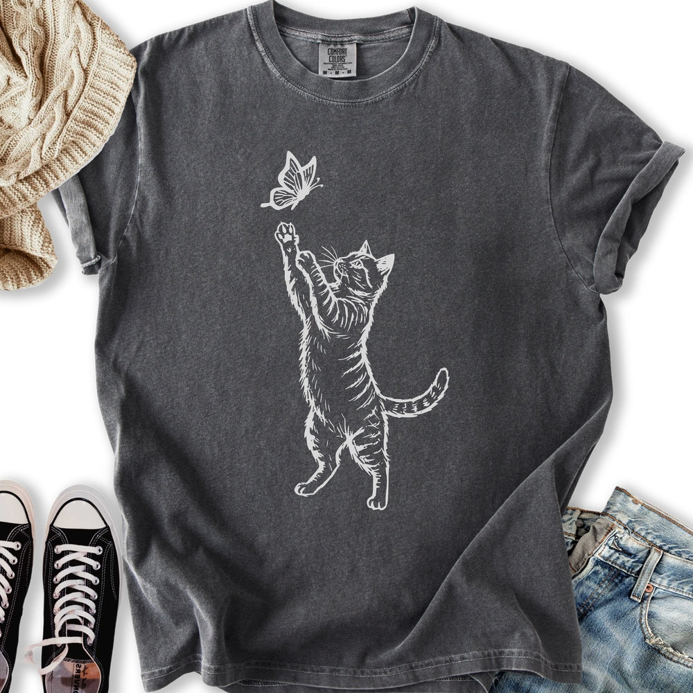 Kitten Sketch Relaxed Tee