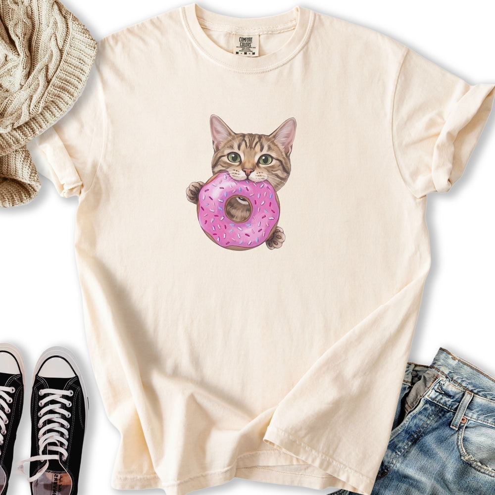 Donut Cat Relaxed Tee