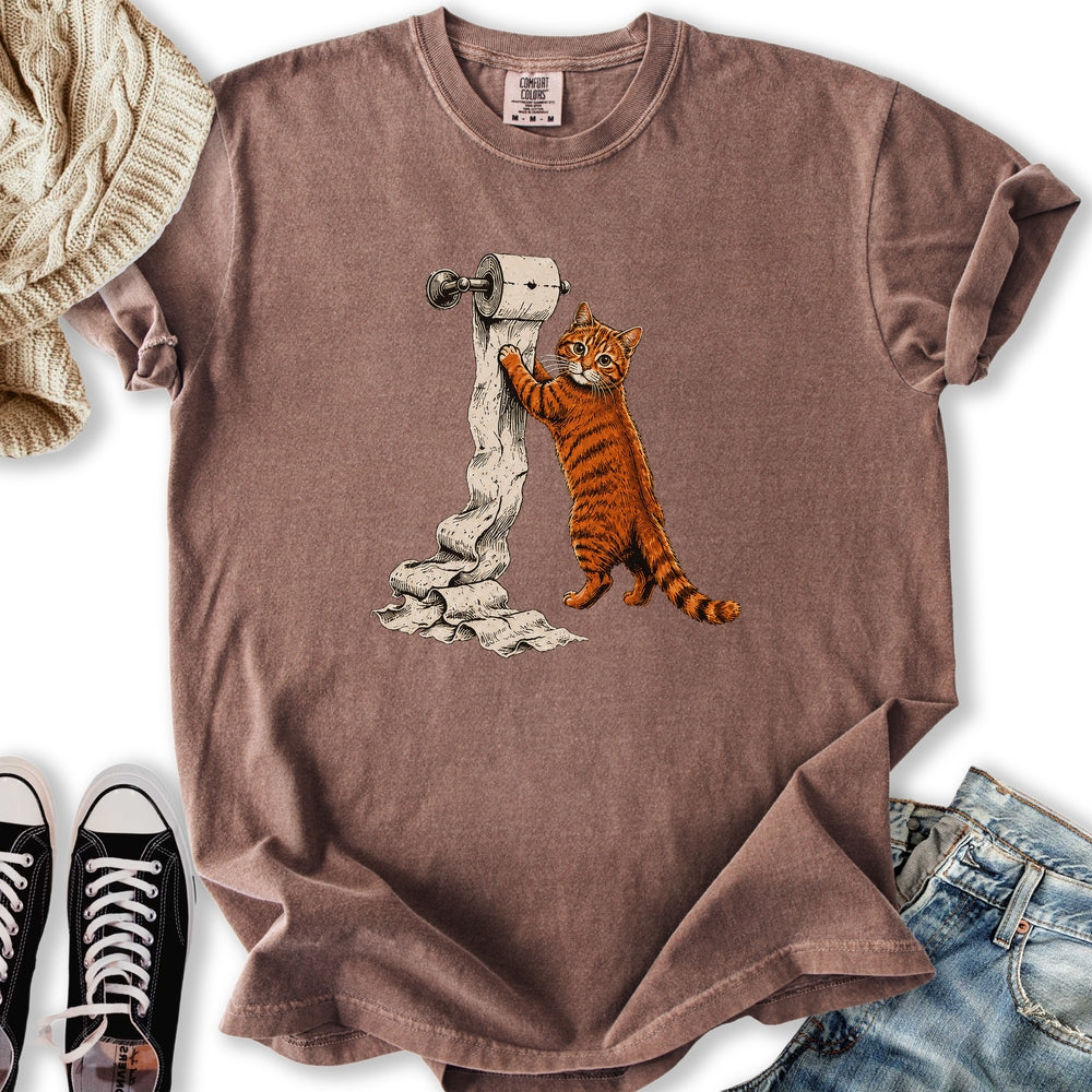 Paper Spinner Cat Relaxed Tee