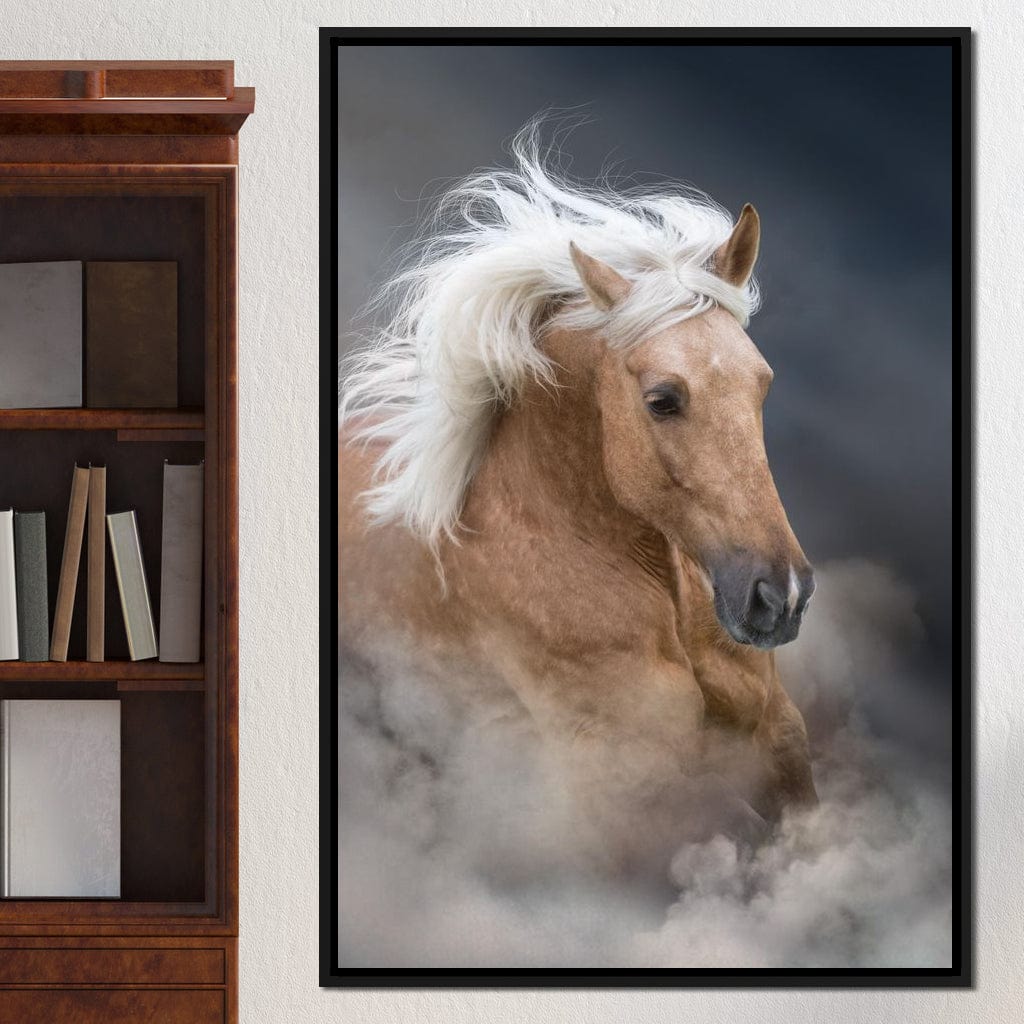 Palomino Horse Canvas Wall Art