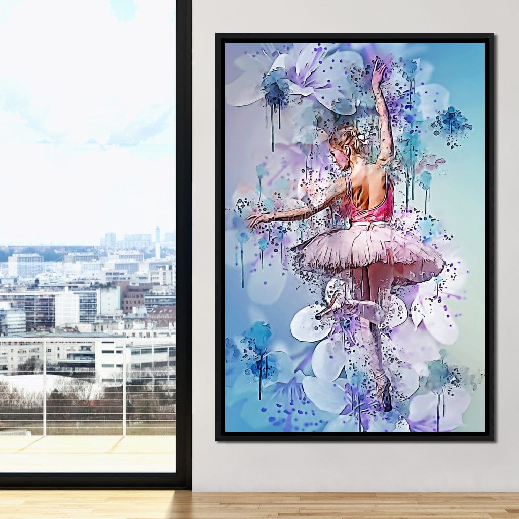 Floral Dance Canvas Wall Art