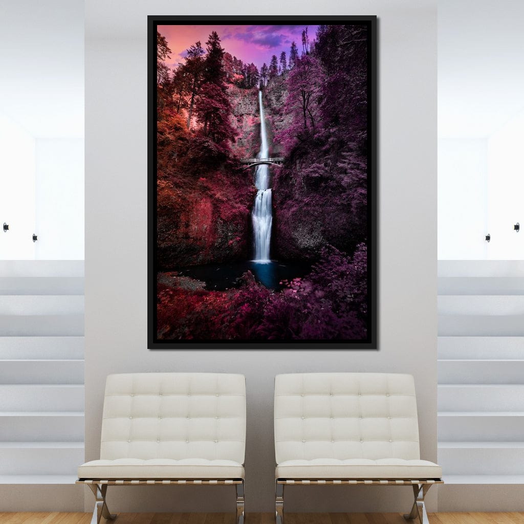 Colorful Falls Canvas Wall Art