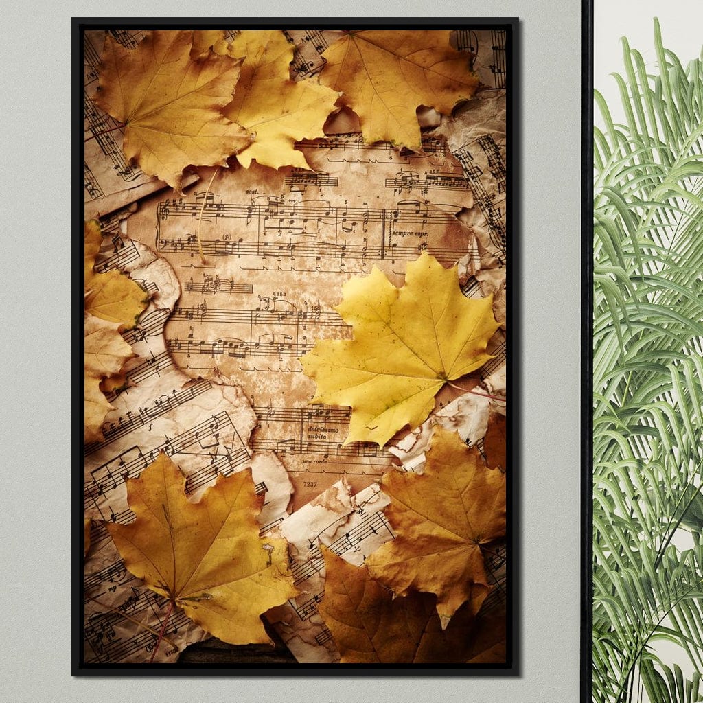 Autumn Harmony Canvas Wall Art