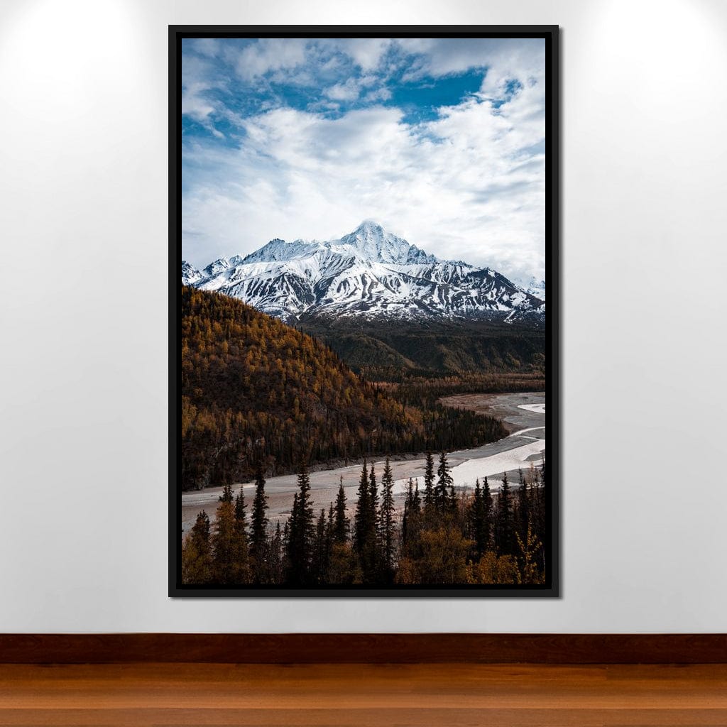 Alaskan Autumn Canvas Wall Art