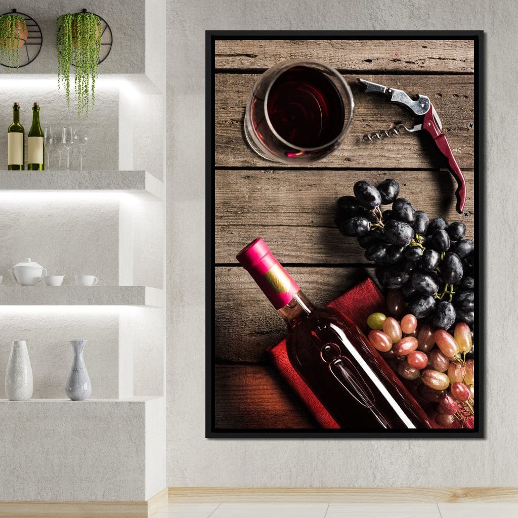 Wine Appreciation Canvas Wall Art