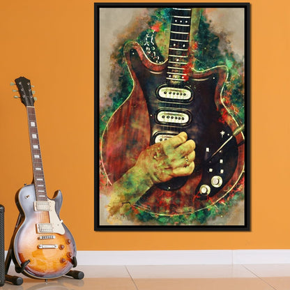 Brian May's Guitar Canvas Wall Art