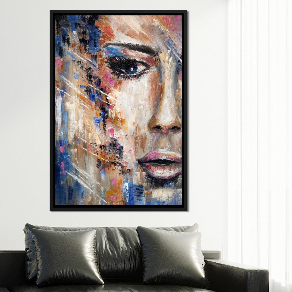 Lady M Portrait Canvas Wall Art