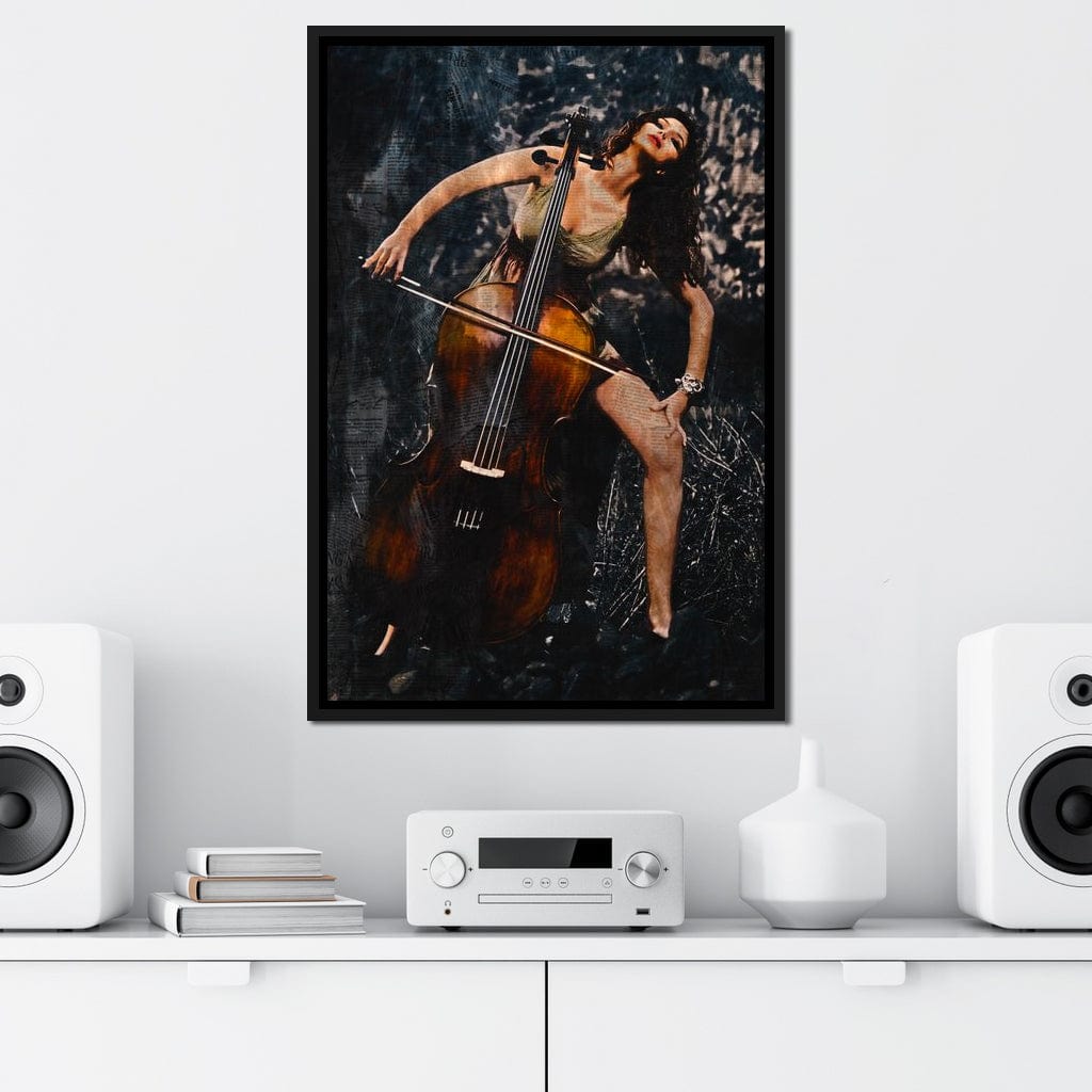 Classic Newspaper Art Canvas Wall Art