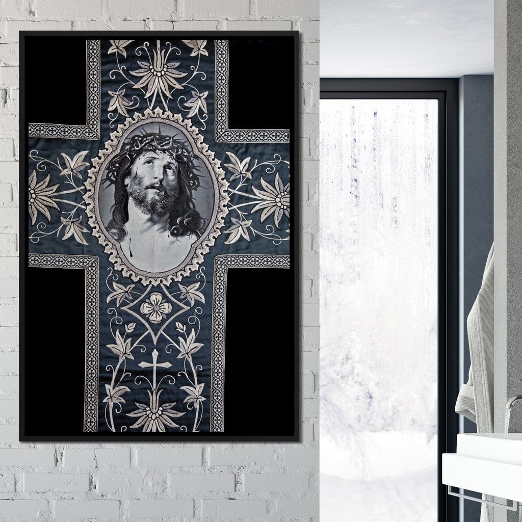 Jesus Christ Cross Canvas Wall Art