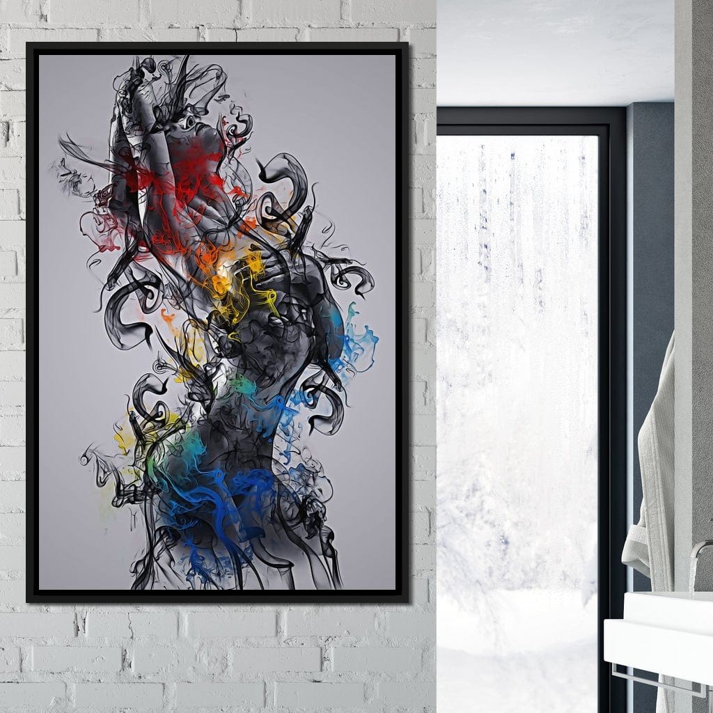 The Smoke Collection 02 Canvas Wall Art