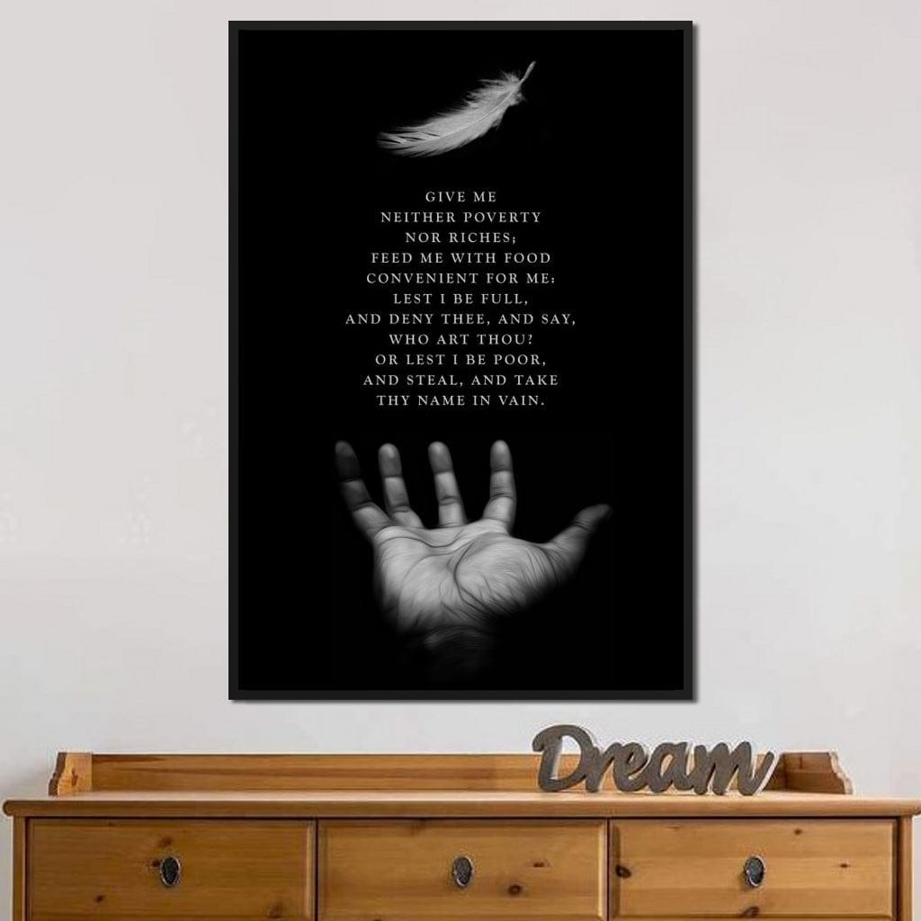 Just Give Me Peace Canvas Wall Art