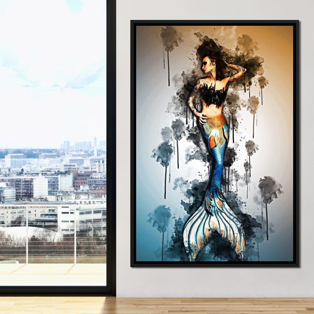 Mermaid Canvas Wall Art