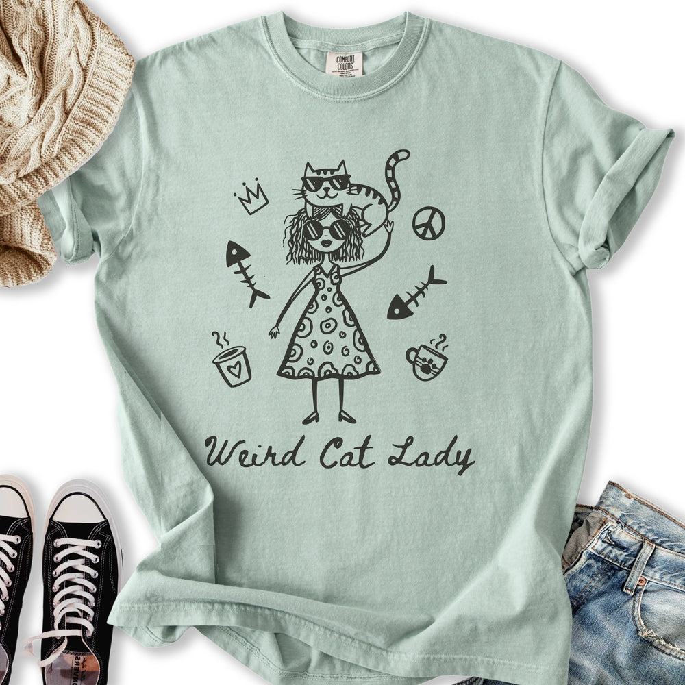 Weird Cat Lady Relaxed Tee