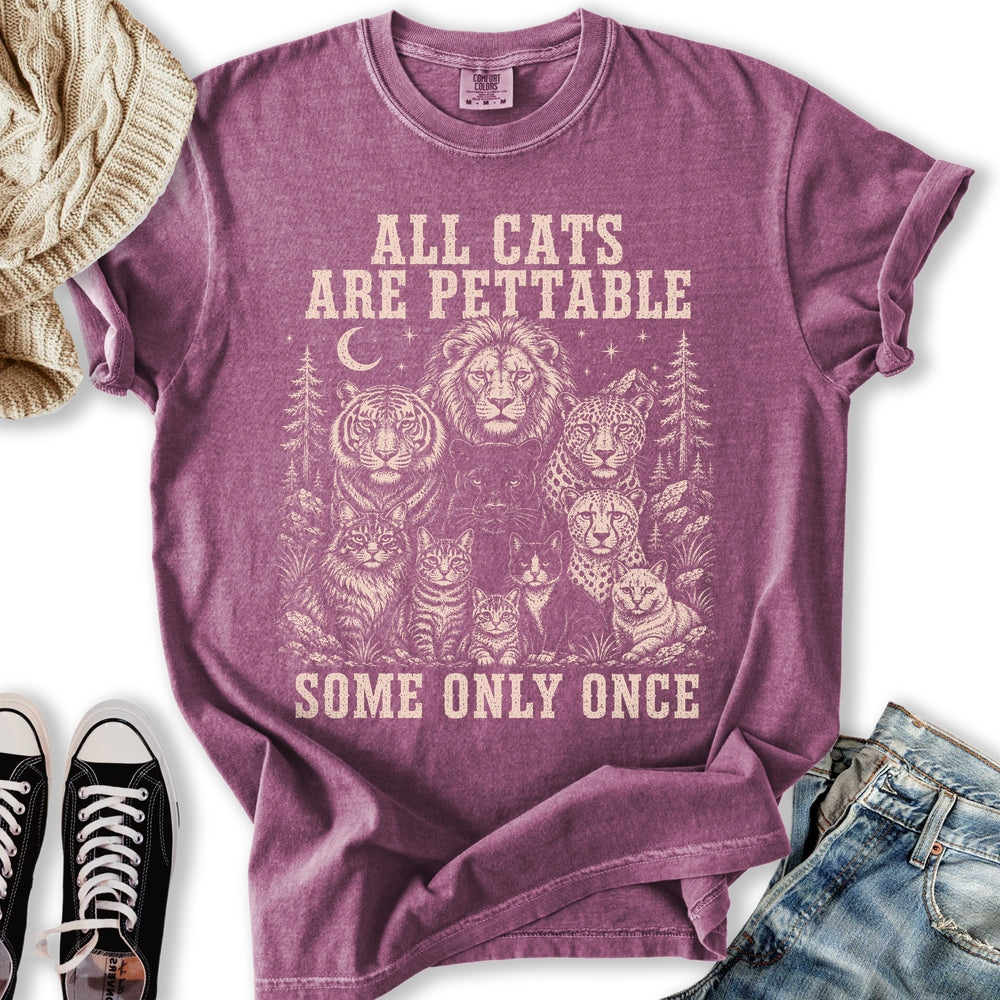 All Cats Are Pettable II Relaxed Tee