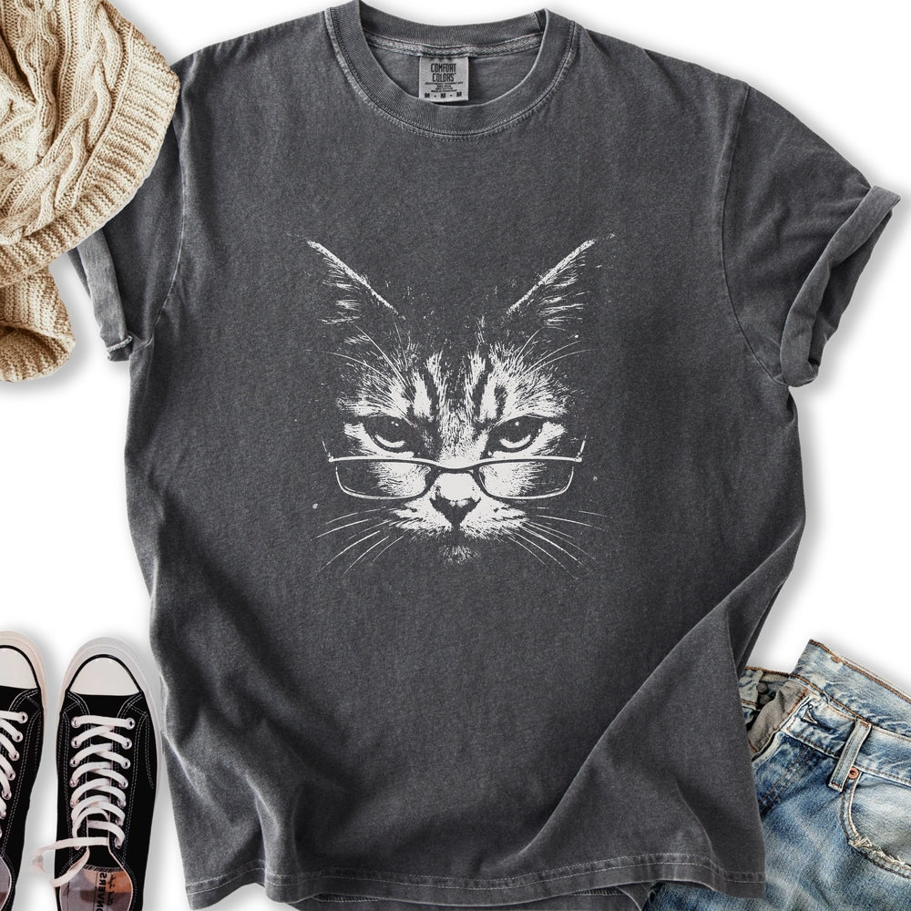 Cat Reader Relaxed Tee