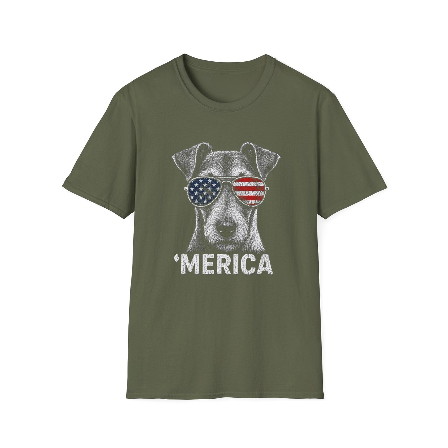 Smooth Fox Terrier Merica Tee