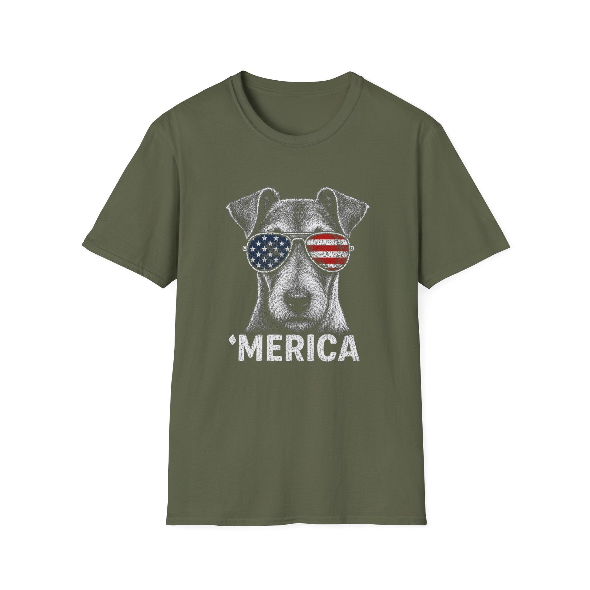 Smooth Fox Terrier Merica Tee