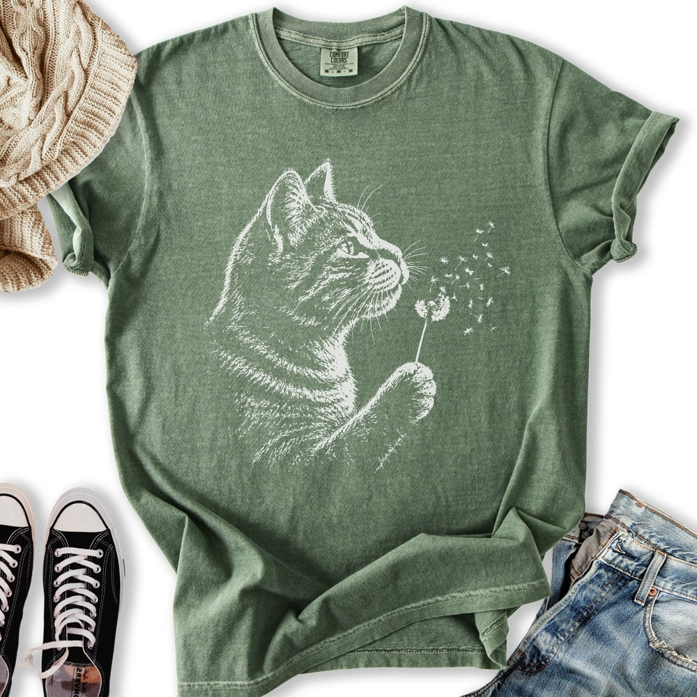 Dandelion Cat Relaxed Tee