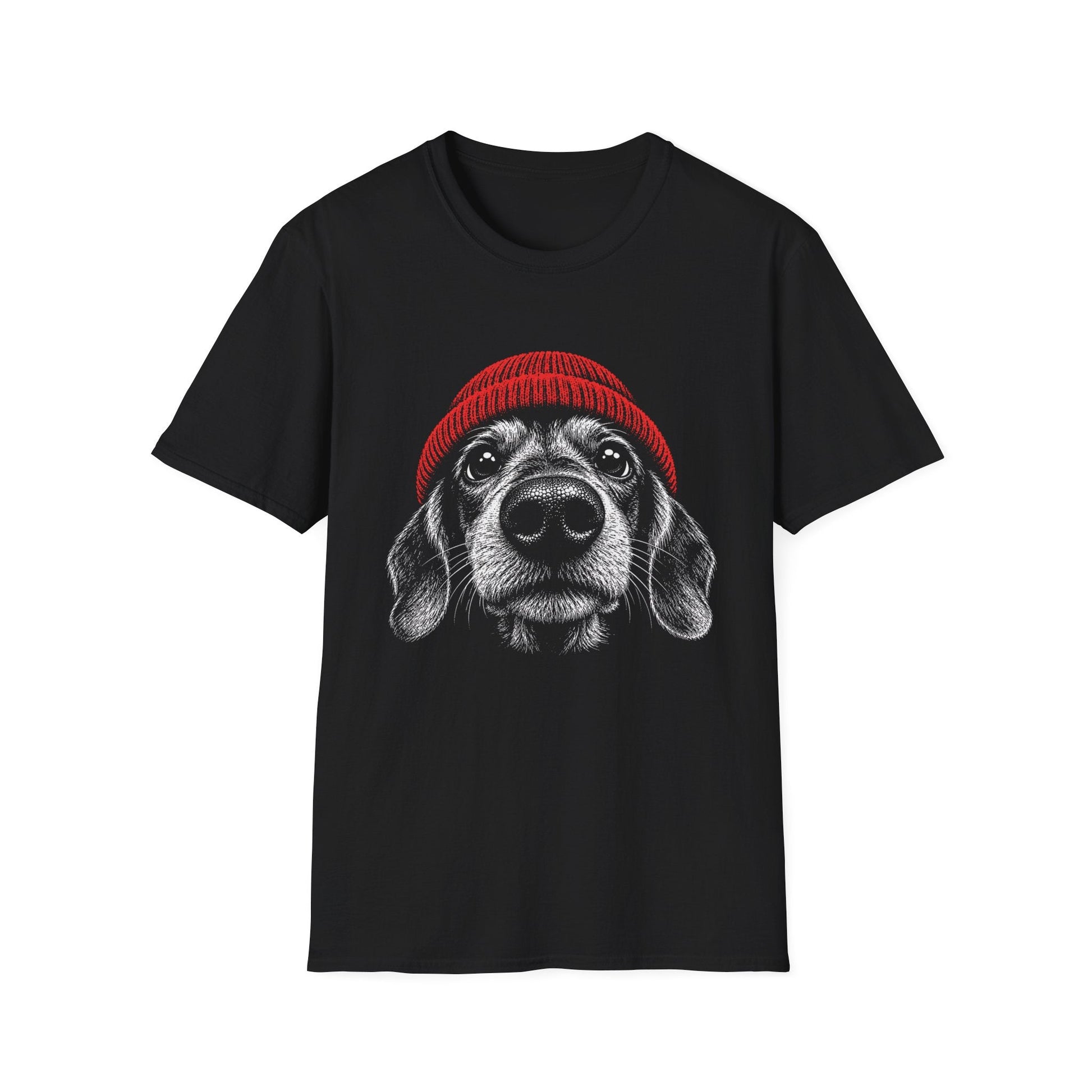 Red Hat Dachshund Tee