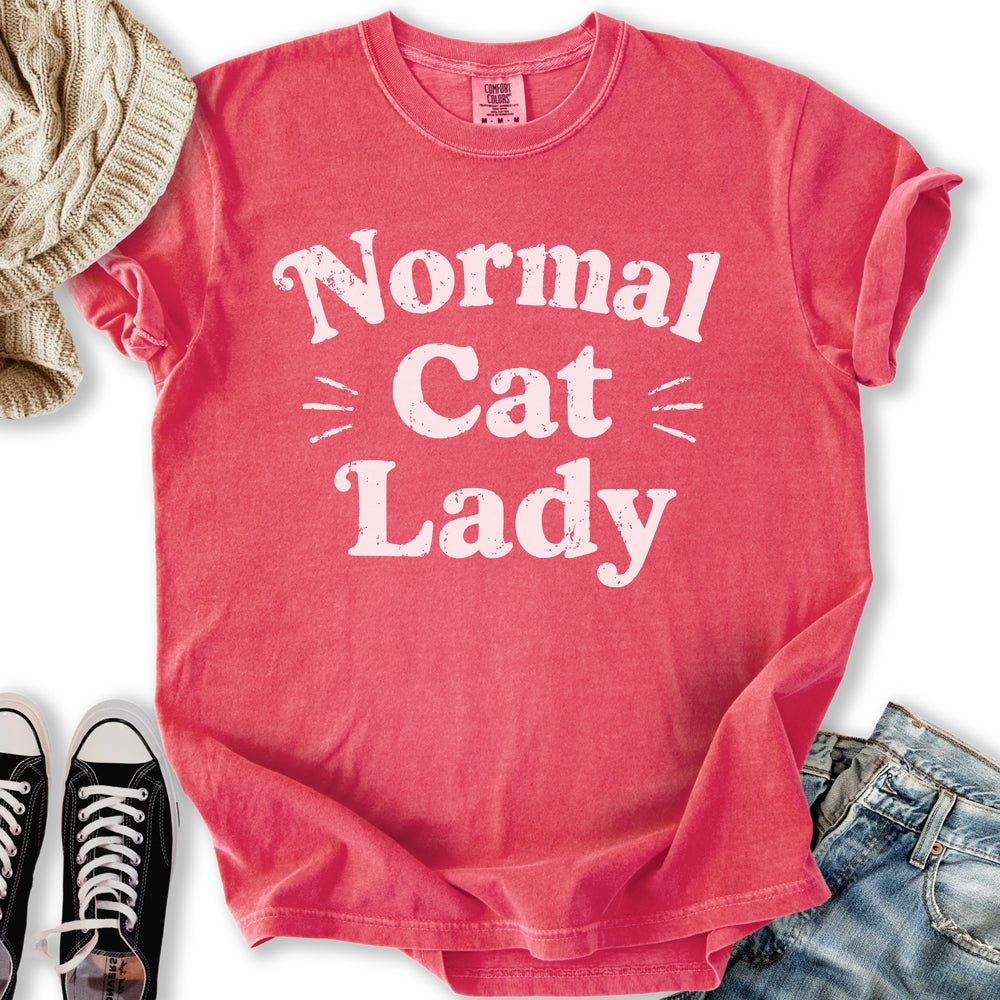 Normal Cat Lady Relaxed Tee