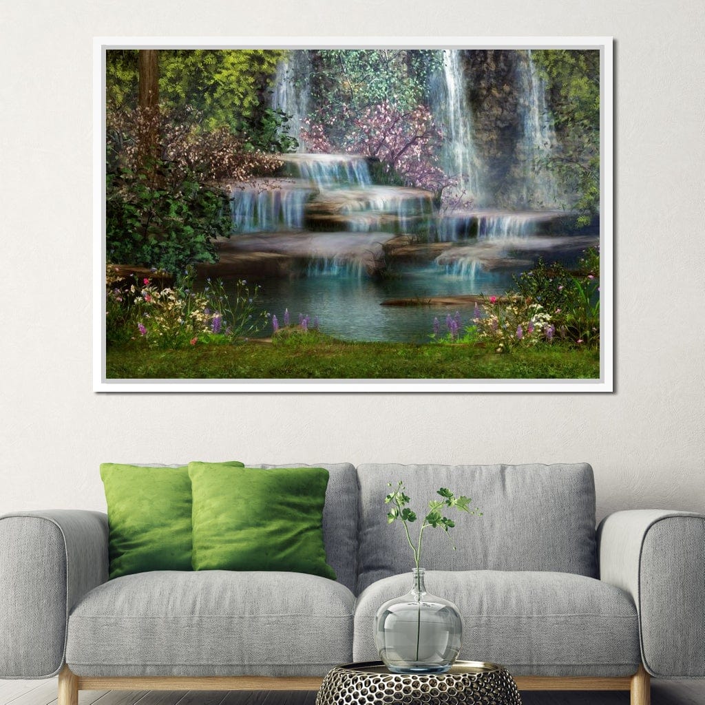 Fairy Cascade Canvas Wall Art