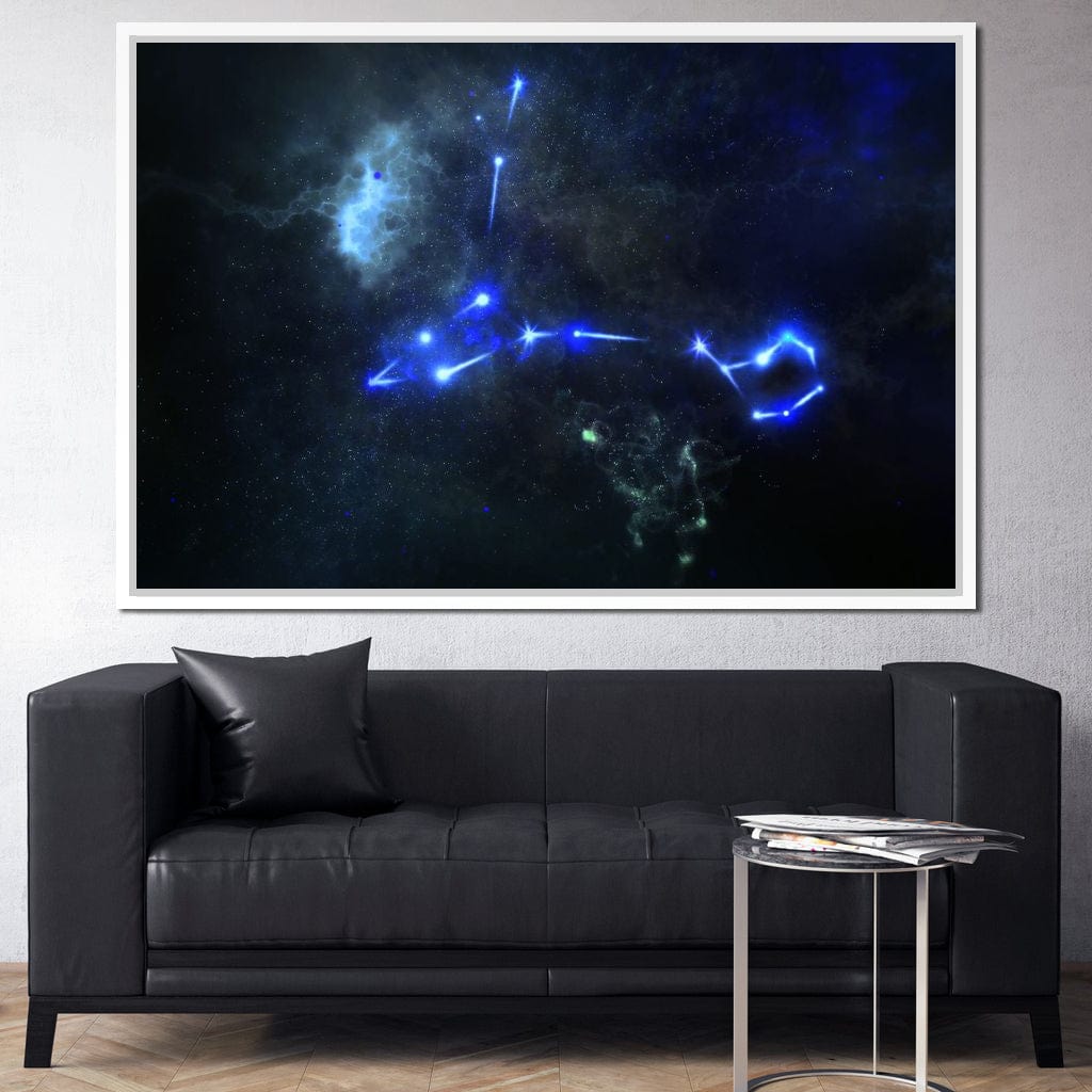 Pisces Canvas Wall Art